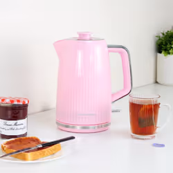 Hamilton Beach, Miami Kettle & Toaster Set, Flamingo, HBMIAF
