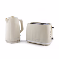 Hamilton Beach, Miami Kettle & Toaster Set, Light Sand, HBMIAS