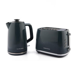 Hamilton Beach, Miami Kettle & Toaster Set, Charcoal, HBMIACH