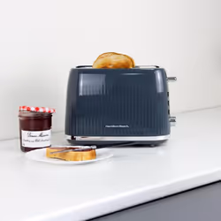 Hamilton Beach, Miami Kettle & Toaster Set, Charcoal, HBMIACH