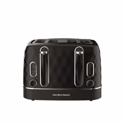Hamilton Beach, Diamond Toaster, 4 Slice, Black, HBT3221B