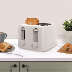 Hamilton Beach, 4 Slice Toaster, Essentials, White, 1300W, HB4T5032W - Additional view 4