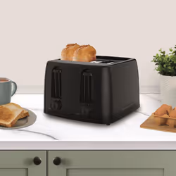 Hamilton Beach, 4 Slice Toaster, Essentials, Black, 1300W, HB4T5032B - Additional view 4