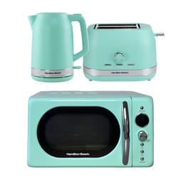 Hamilton Beach, Kettle, Toaster & Microwave Set, Ella Collection, Mint