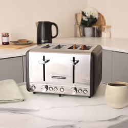 Hamilton Beach, Kettle & Toaster Set, Harmony Collection, Espresso, HBHARME