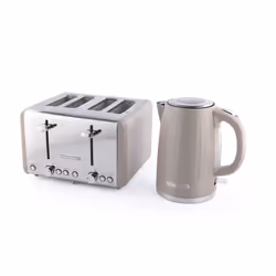 Hamilton Beach, Kettle & Toaster Set, Harmony Collection, Cappuccino, HBHARMC