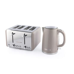 Hamilton Beach, Kettle & Toaster Set, Harmony Collection, Cappuccino, HBHARMC