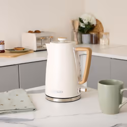 Hamilton Beach, Kettle & Toaster Set, Scandi Collection, Matte Cream, HB0102MCST