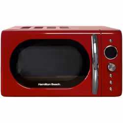 Hamilton Beach 20L Retro Microwave, Red - HB70H20R