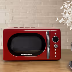 Hamilton Beach 20L Retro Microwave, Red - HB70H20R
