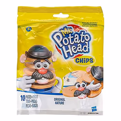 Mr Potato Head Chips 10-Piece Buildable Bag Figures - Original Nature