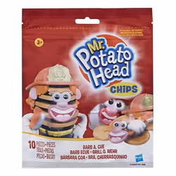 Mr Potato Head Chips 10-Piece Buildable Bag Figures - Barb A. Cue