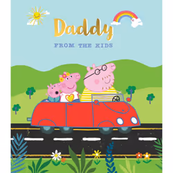 Peppa Pig Father's Day Card 'From The Kids'