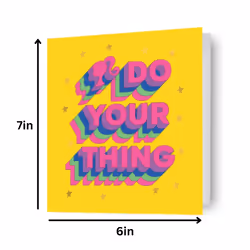 Barbie 'Do Your Thing' Birthday Card