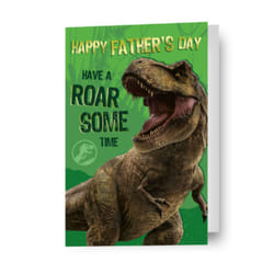 Jurassic World Father's Day Card