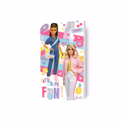 Barbie Age 4 Birthday Card