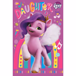 My Little Pony Daughter Birthday Card