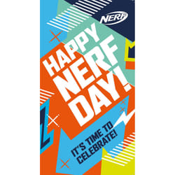 Nerf Birthday Card
