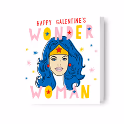 Warner Bros 'Galentine's Wonder Woman' Valentine's Day Card