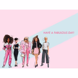 Barbie 'Sister' Birthday Card