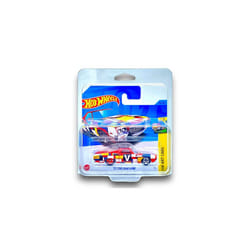 '72 Ford Ranchero (Red & Multi Colour) 9/10 HW Art Cars - 2023-142/250 (Short Card) - COMES IN A KLAS CAR KEEPER PROTECTIVE COLLECTORS CASE - HKH53