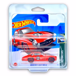 Mercedes-Benz 300 SL (Red) 3/10 Retro Racers 2023-27/250 (Short Card) - COMES IN A KLAS CAR KEEPER PROTECTIVE COLLECTORS CASE ...