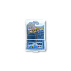 Custom '67 Pontiac Firebird (Satin Grey & Gold Chrome) 3/6 51st Anniversary - Satin & Chrome 2019 - (Long Card) - COMES IN A KLAS CAR KEEPER