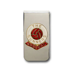 Arsenal football club chrome money clip
