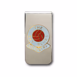 Coventry City football club chrome money clip