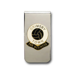 Grimsby Town football club chrome money clip