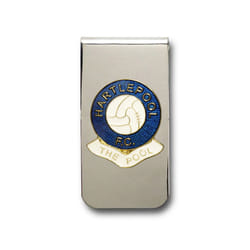 Hartlepool United football club chrome money clip