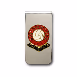 Southampton football club chrome money clip