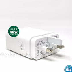OPPO Power Adapter Fast Charger UK Plugs - 80W / 65W / 30W / 18W / 10W SuperVOOC - 80W UK ADAPTER