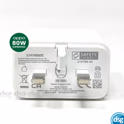 OPPO Power Adapter Fast Charger UK Plugs - 80W / 65W / 30W / 18W / 10W SuperVOOC - 80W UK ADAPTER