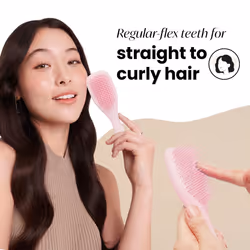 Tangle Teezer Ultimate Detangler Hairbrush  Eliminates Knots & Reduces Breakage  Mini Hair Brush for Travel  Small Hands & All Hair Types  Millennial - Additional view 2