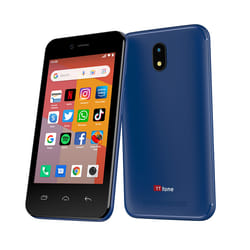 TTfone TT20 Blue Smart 3G Dual Sim Mobile with Android GO - 8GB - 4inch Touchscreen, USB Cable