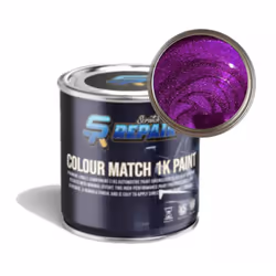 Twilight Rose Shimmer: Heat-Resistant Purple Paint With Radiant Sparkle