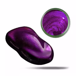 Twilight Rose Shimmer: Heat-Resistant Purple Paint With Radiant Sparkle