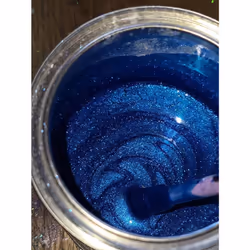 Cosmic Shift Blue: Heat-Resistant Color-Changing Paint