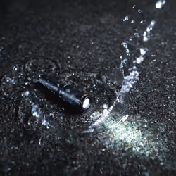 NEBO COLUMBO KEYCHAIN Black Hand flashlight