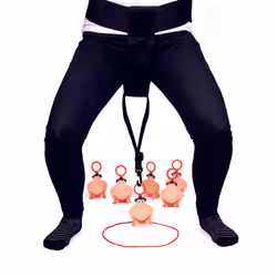 Sumo Squats! The Original Sumo Squat, Hook & Race Party Game. Family Fun Games.