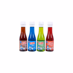 SLUSH PUPPiE ZERO Sugar 4 Pack Syrup Set - 4x180ml  Slush Puppy