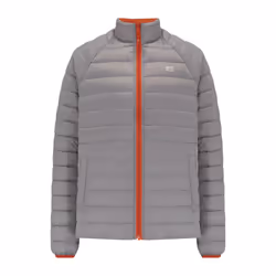 Polar Mens Packable Reversible Down Jacket - XS, Burnt Orange Grey