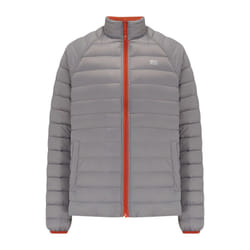 Polar Mens Packable Reversible Down Jacket - XS, Burnt Orange Grey