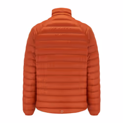 Polar Mens Packable Reversible Down Jacket - XS, Burnt Orange Grey