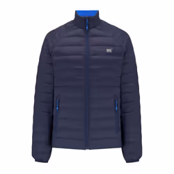 Polar Mens Packable Reversible Down Jacket - XS, Navy Saxe Blue