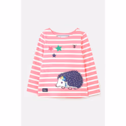 Causeway Kids Long Sleeved Top - 5-6 Yrs, Hedgehog Print