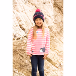 Causeway Kids Long Sleeved Top - 5-6 Yrs, Hedgehog Print