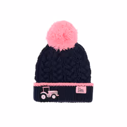 Bobbie Kids Bobble Hat - 2-4 Yrs, Sweet Pea Tractor