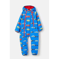 Jamie Puddle Kids Printed Waterproof Rain Suit - 3-4 Yrs, Transport Print